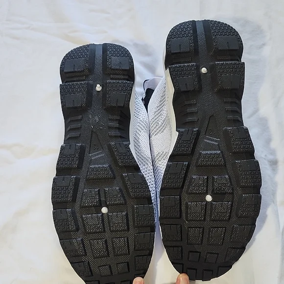 Ecko Unltd White and Gray men's knit athletic sneakers - Picture 7 of 8